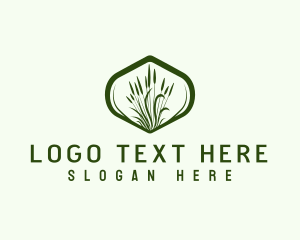 Grass - Lawn Grass Landscaping logo design