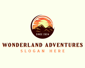 Sunset Mountain Summit logo design