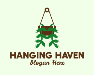 Hanging - Hanging Indoor Plant logo design