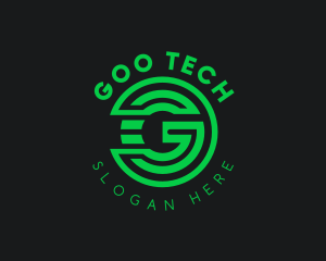 Tech Agency Letter G logo design