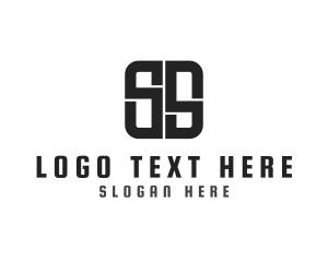 Studio - Startup Studio Company Letter SS logo design