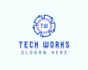 Cyber Tech Software logo design