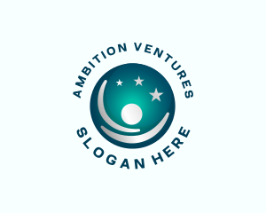 Ambition - Human Star Ambition Career logo design