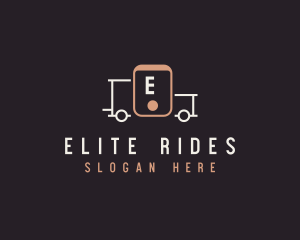 Mobile Delivery Truck Vehicle logo design