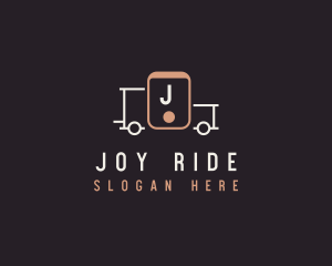 Mobile Delivery Truck Vehicle logo design