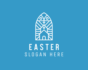 Saint - Holy Parish Church logo design