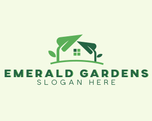 Greenhouse Gardening Trowel logo design