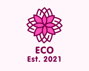Ornament - Geometric Flower Spa logo design
