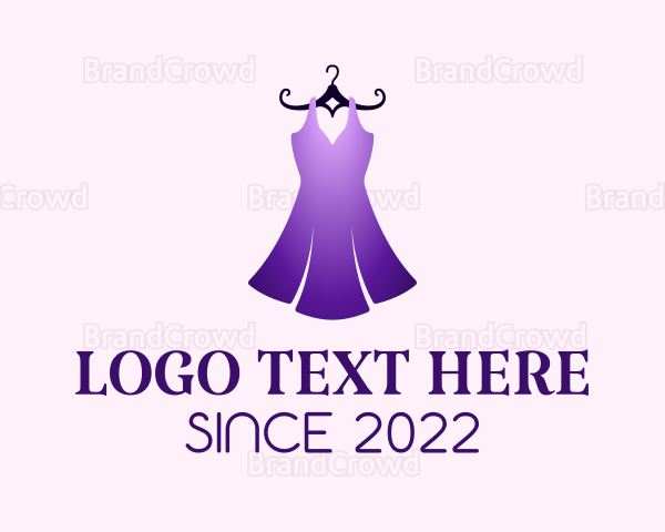 Elegant Fashion Dress Logo