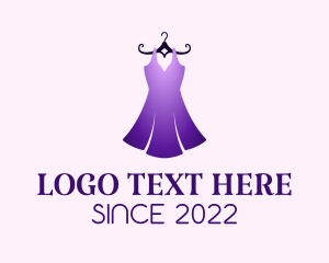 Gradient - Elegant Fashion Dress logo design