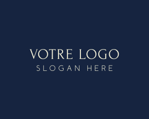 Book Writer - Gold Elegant Wordmark logo design
