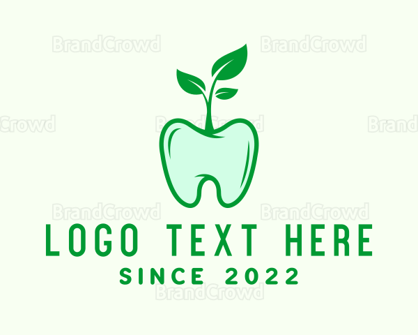 Leaf Dental Tooth Logo