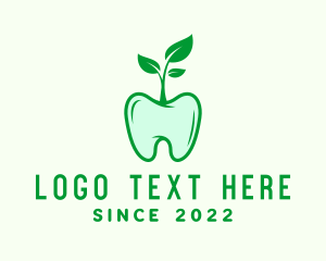 Hygiene - Leaf Dental Tooth logo design