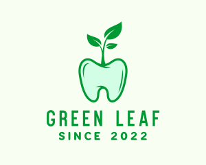 Leaf Dental Tooth logo design