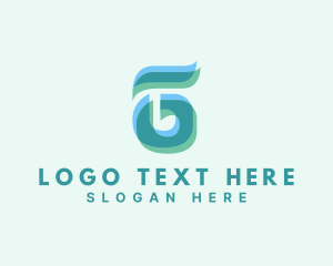 Enterprise - Wave Marketing Letter G logo design