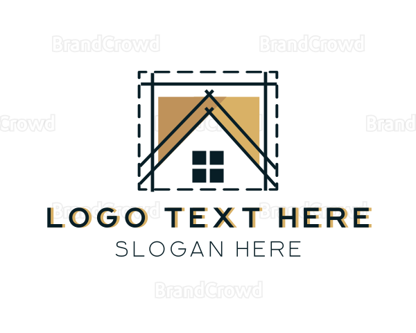 House Roof Architecture Logo
