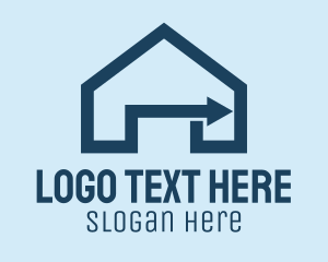 Depot - Warehouse Storage Logistics logo design