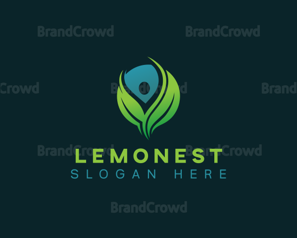 Human Leaf Wellness Logo