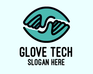 Healing Glove Hands logo design