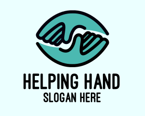 Hand - Healing Glove Hands logo design