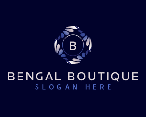 Floral Leaf Boutique logo design