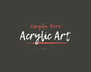 Street Art Paint logo design