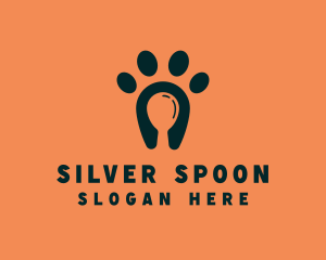 Dog Food Paw logo design