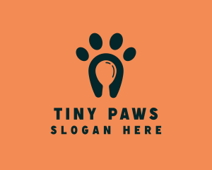 Dog Food Paw logo design