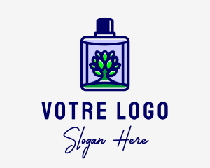 Organic Fragrance Boutique  logo design