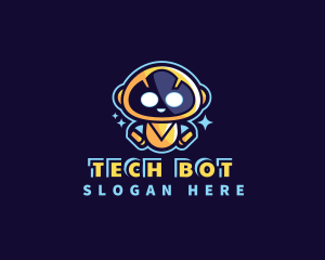 Tech Science Robot logo design