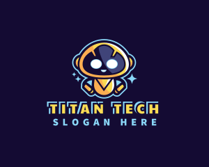 Tech Science Robot logo design