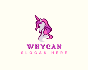 Lgbt - Mythical Unicorn Creature logo design