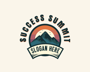 Adventure Mountain Summit logo design