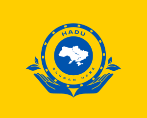 Emblem - Ukraine Map Peace logo design