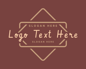 Luxurious Premium Wordmark Logo