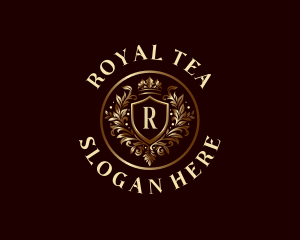 Royal Crest Crown logo design