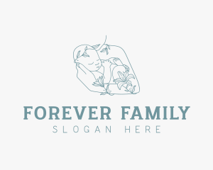 Adoption - Parenting Infant Adoption logo design