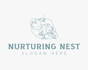 Parenting Infant Adoption logo design