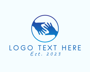 Unity - Helping Hand Charity logo design