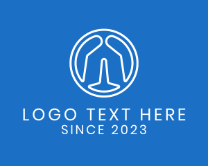 Oxygen - Respiratory Lungs Medical logo design