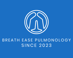 Pulmonology - Respiratory Lungs Medical logo design