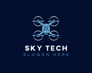 Drone - Aerial Drone Videography logo design