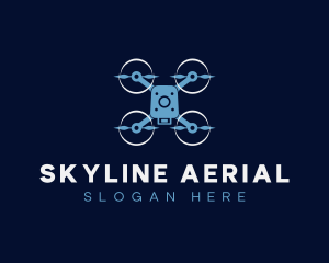 Aerial - Aerial Drone Videography logo design