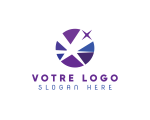 Violet - Violet Star Circle logo design