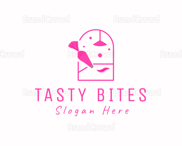 Piping Bag Pastry Logo