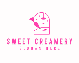 Pastry Baking Dessert logo design