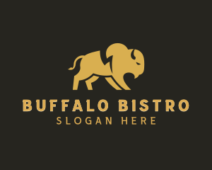 Buffalo - Buffalo Flash Wildlife logo design