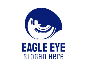 Blue Eagle Eye logo design