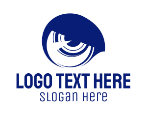 See - Blue Eagle Eye logo design