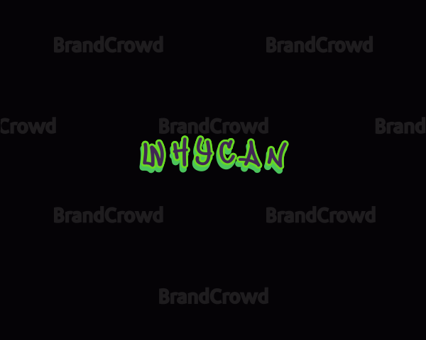 Neon Graffiti Business Logo